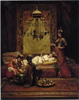 unknow artist Arab or Arabic people and life. Orientalism oil paintings 567 oil painting image